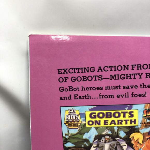 Vintage 1984 GoBots Golden Super Adventure Books Lot: War & On Earth - Picture 12 of 16